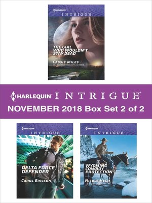 cover image of Harlequin Intriuge November 2018, Box Set 2 of 2
